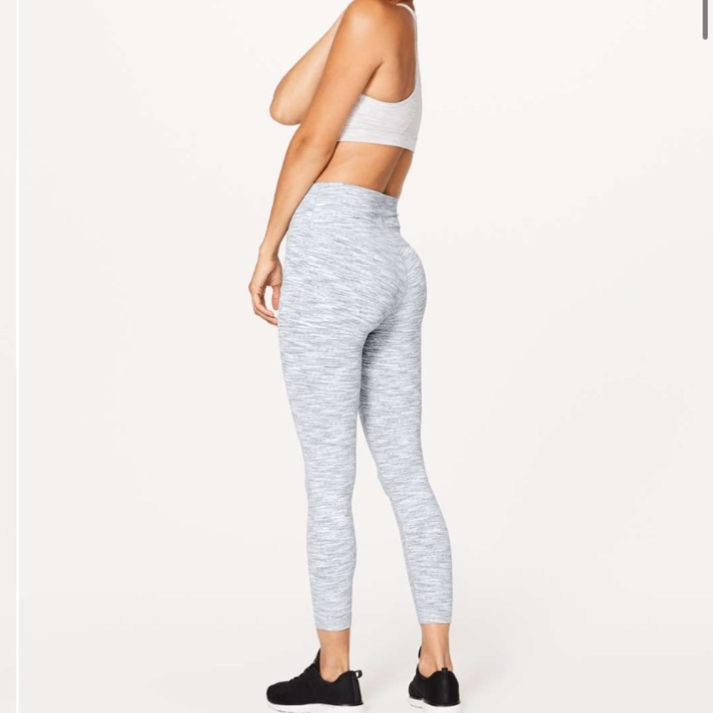 Lululemon High Rise Wunder Under Crop tight